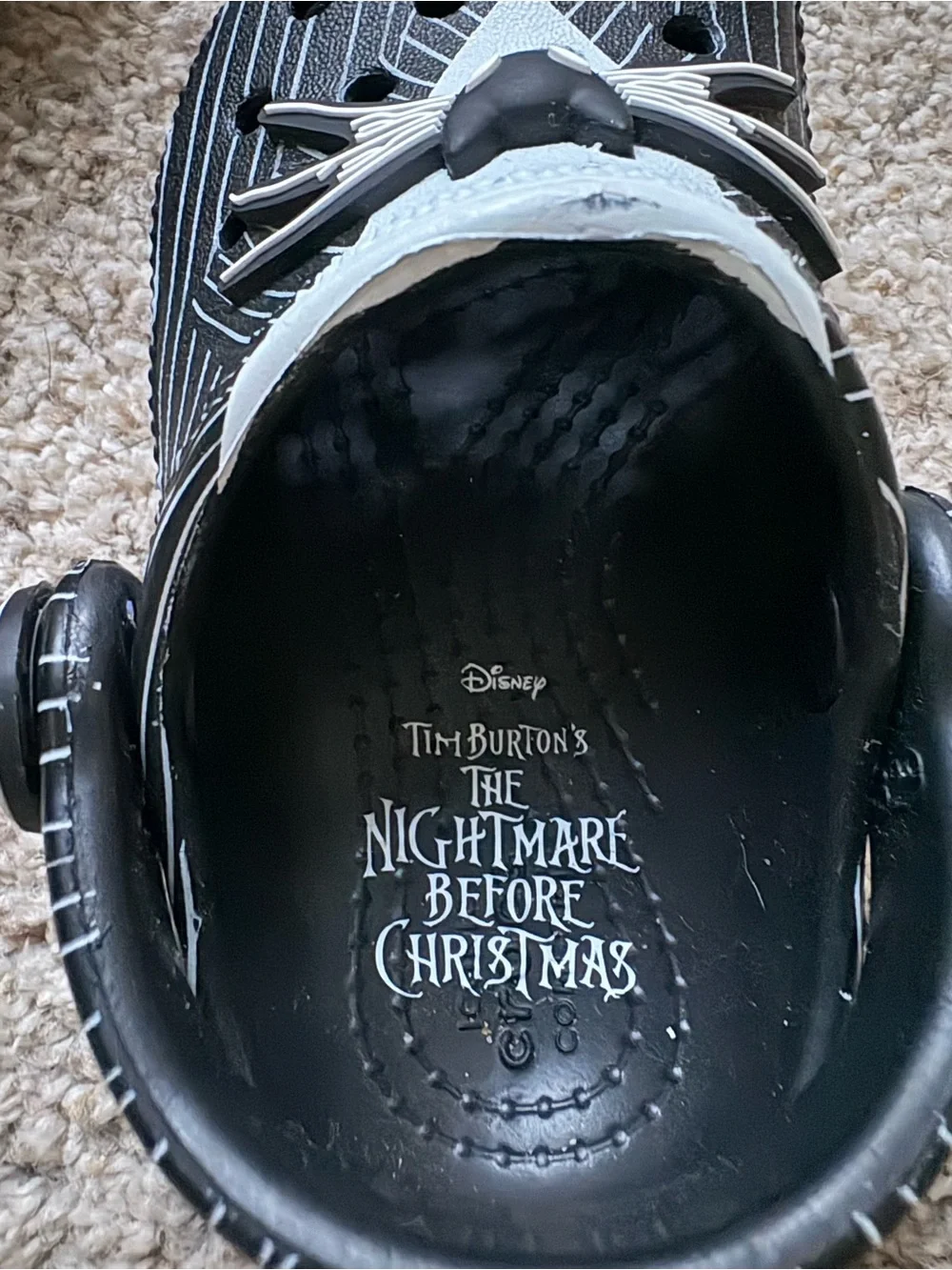 NEW Crocs Toddlers' Nightmare Before Christmas Classic Clog C6
